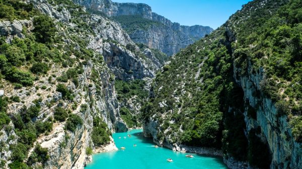 Las gargantas del Verdon y sus aguas esmeralda