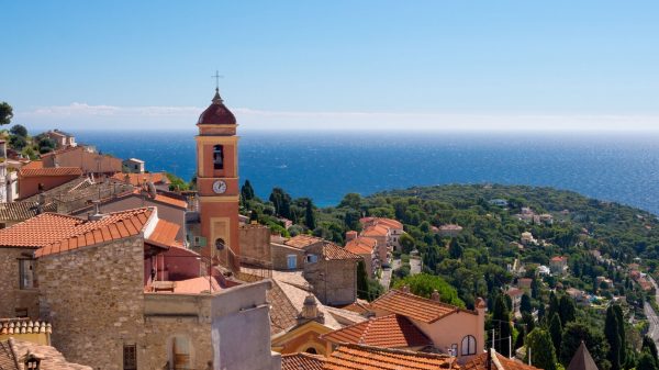 Vue sur la mer Méditerranée 