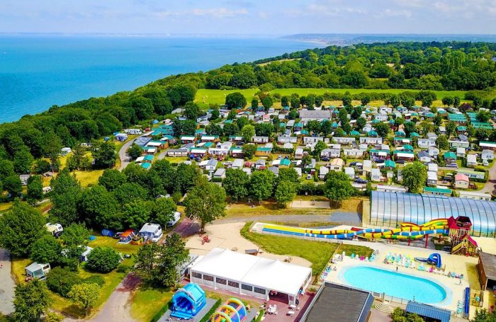 Camping Les Falaises à Gonneville Sur Mer Calvados