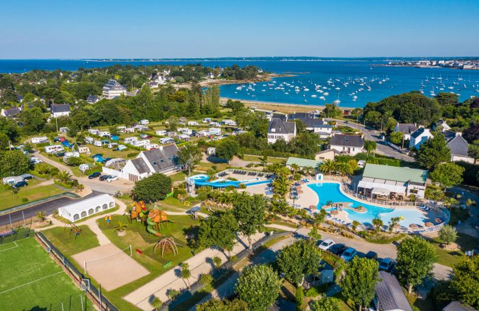 Campsite Le Cabellou Plage In Concarneau Finistère